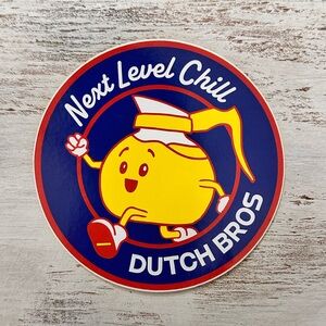Dutch Bros Sticker ✌️✨